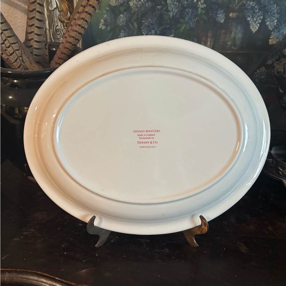 Tiffany & Co Rooster Platter 1998 - Picture 3 of 4
